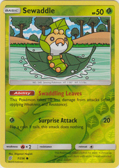 Sewaddle - 7/236 - Common - Reverse Holo