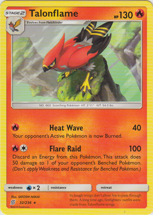 Talonflame - 32/236 - Rare