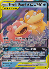 Slowpoke & Psyduck Tag Team GX - 35/236 - Ultra Rare