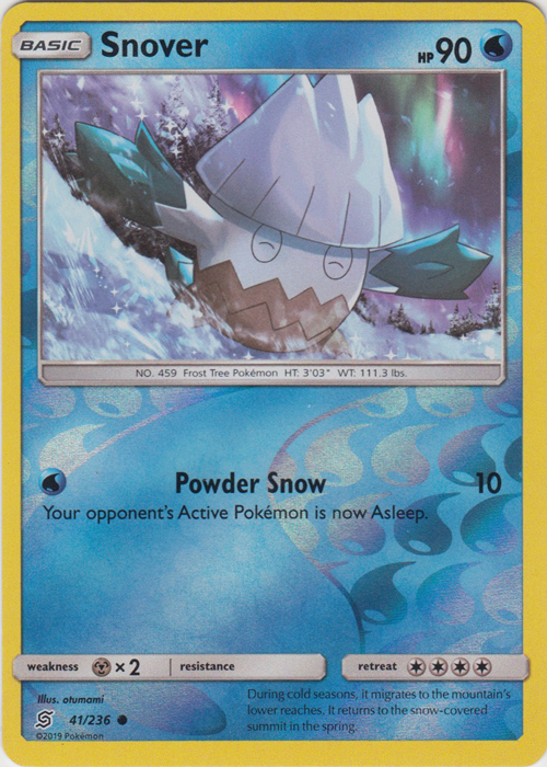 Snover - 41/236 - Common - Reverse Holo