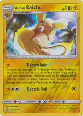 Alolan Raichu - 57/236 - Reverse Holo Rare