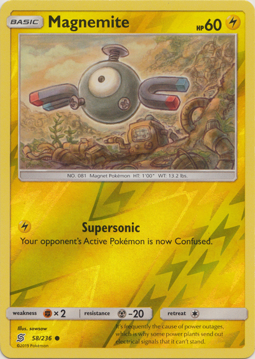 Magnemite - 58/236 - Common - Reverse Holo