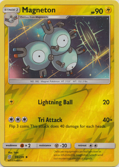 Magneton - 59/236 - Uncommon - Reverse Holo