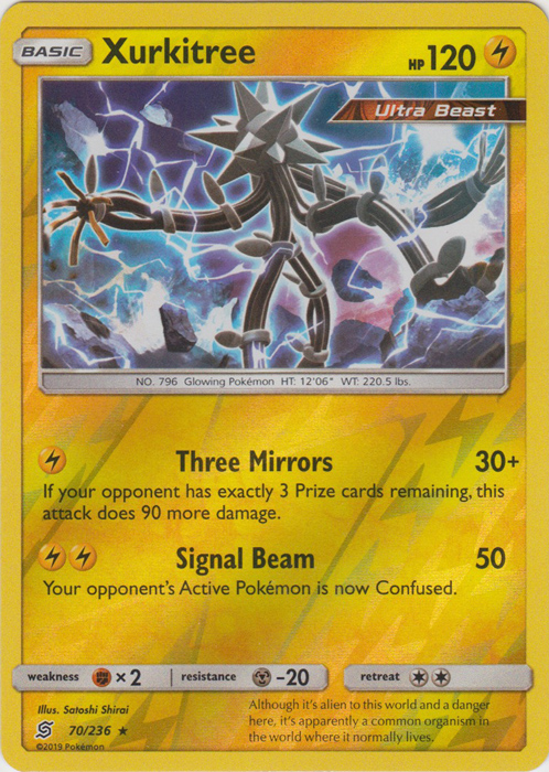 Xurkitree - 70/236 - Rare - Reverse Holo