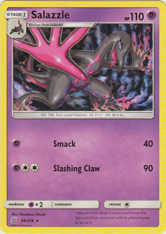 Salazzle - 99/236 - Rare