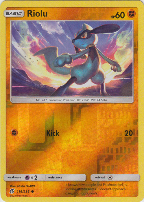 Riolu - 116/236 - Common - Reverse Holo