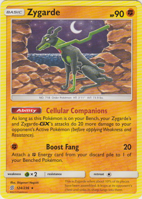 Zygarde - 124/236 - Rare