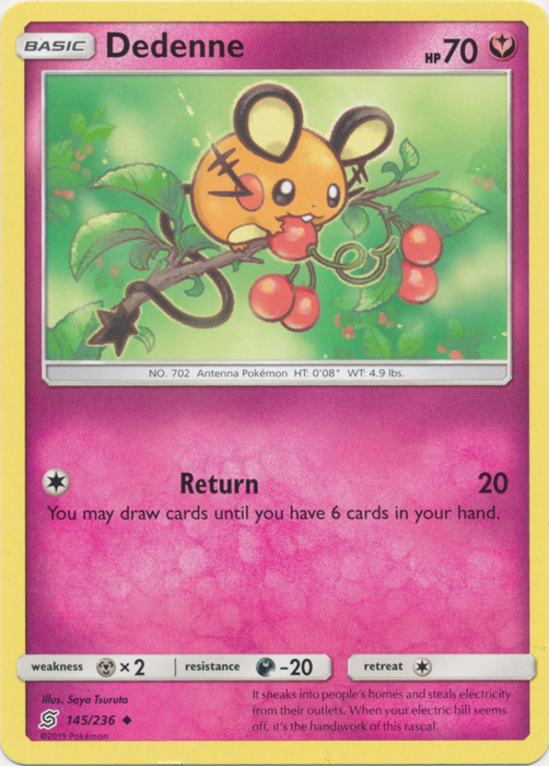 Dedenne - 145/236 - Uncommon
