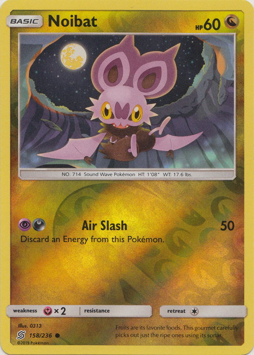 Noibat - 158/236 - Common - Reverse Holo