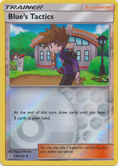 Blue's Tactics - 188/236 - Uncommon - Reverse Holo