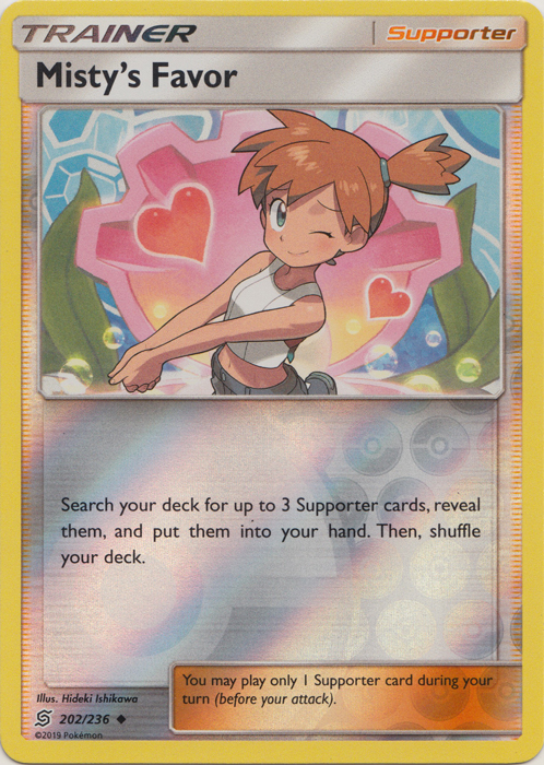 Mistys Favor - 202/236 - Uncommon - Reverse Holo