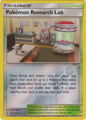 Pokemon Research Lab - 205/236 - Uncommon - Reverse Holo