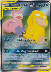 Slowpoke & Psyduck Tag Team GX - 218/236 - S&M Unified Minds Full Art Ultra Rare