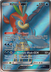 Keldeo GX - 219/236 - Full Art Ultra Rare