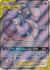 Mewtwo & Mew Tag Team GX - 222/236 - Full Art Ultra Rare