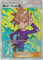 Blue's Tactics - 231/236 - Full Art Ultra Rare