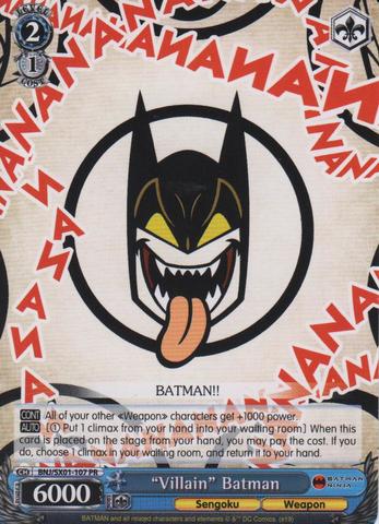 Villian Batman - BNJ/SX01-107 PR