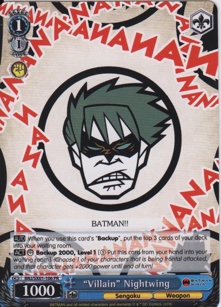Villian Nightwing - BNJ/SX01-106 PR