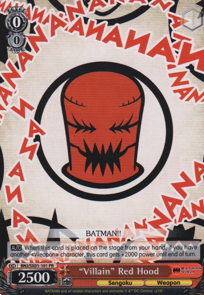 Villian Red Hood - BNJ/SX01-101 PR