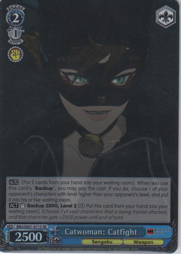 Catwoman: Catfight - BNJ/SX01-071S SR