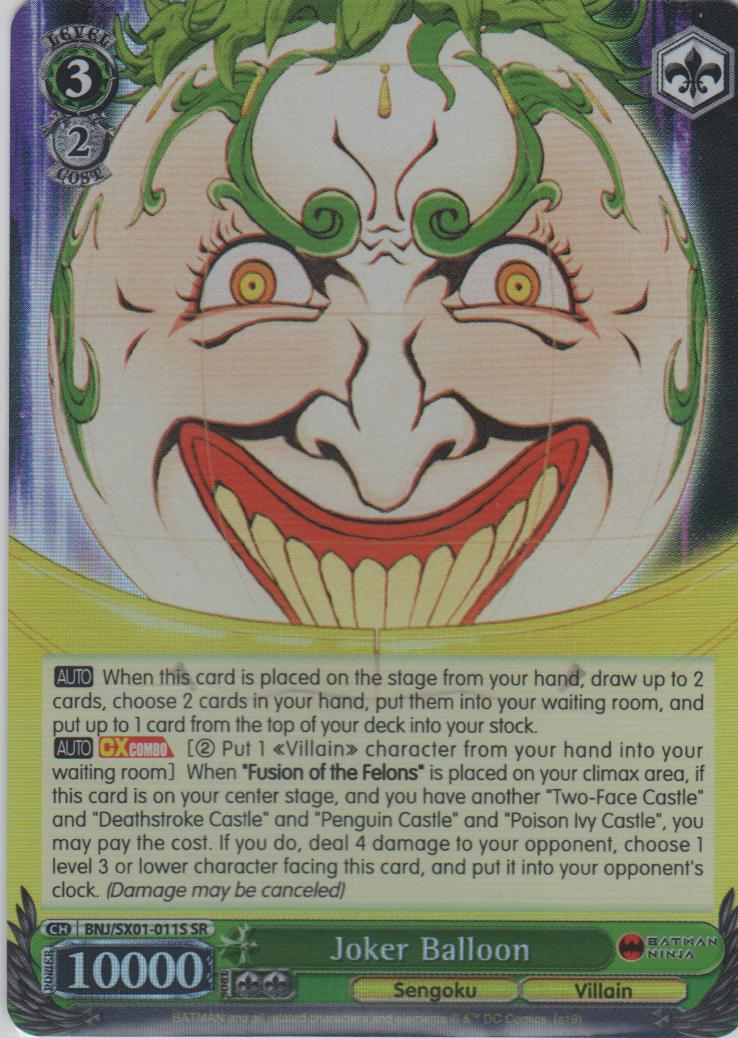 Joker Balloon - BNJ/SX01-011S SR