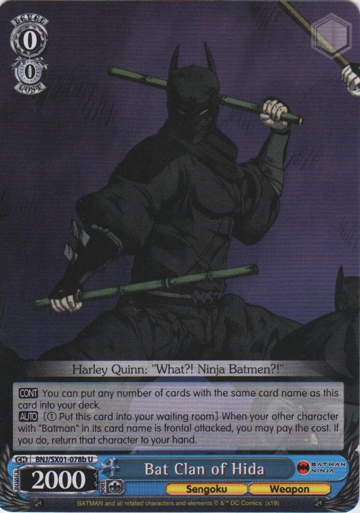 Bat Clan of Hida - BNJ/SX01-078b C