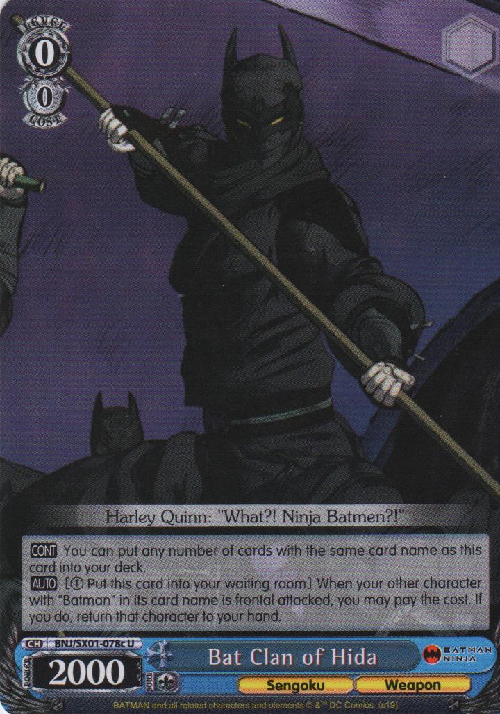 Bat Clan of Hida - BNJ/SX01-078c C