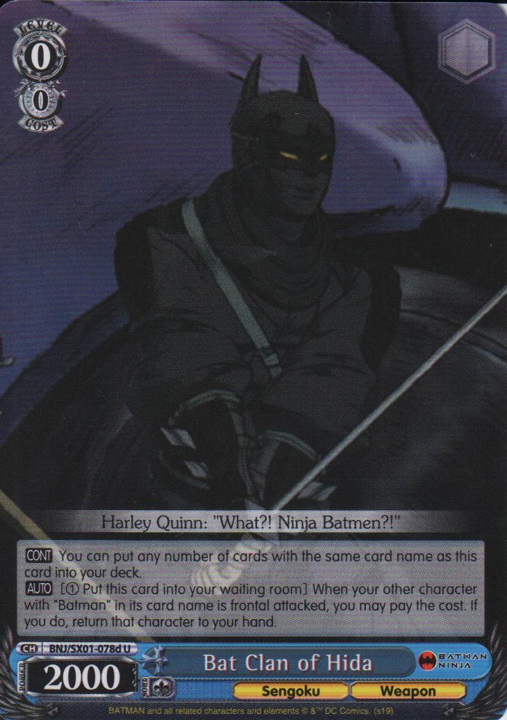 Bat Clan of Hida - BNJ/SX01-078d C