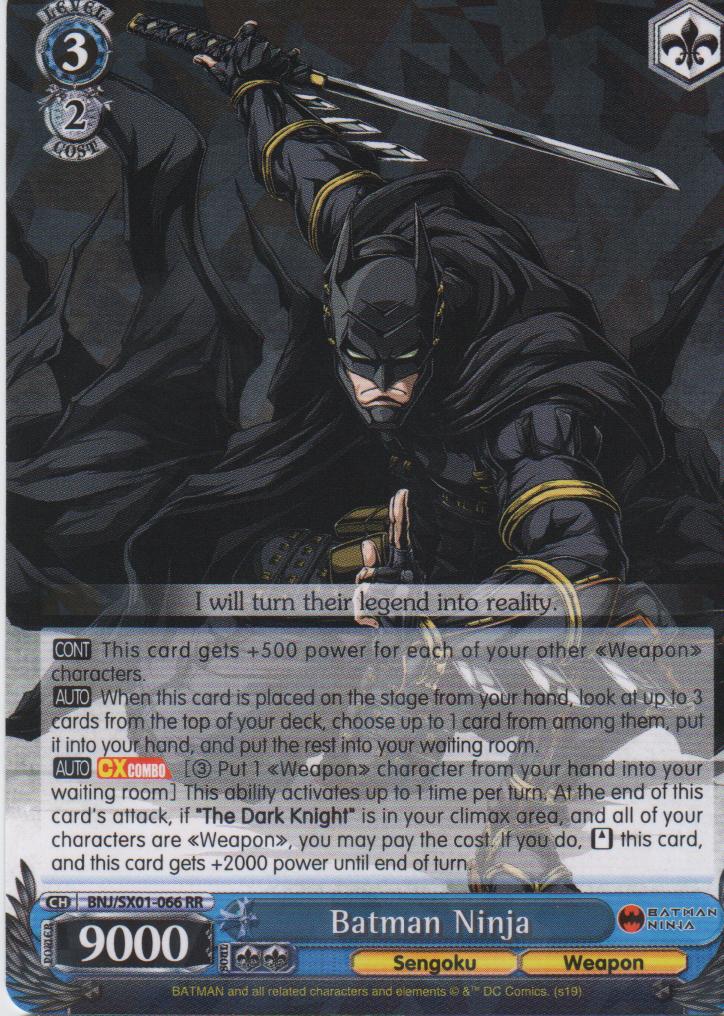Batman Ninja - BNJ/SX01-066 RR