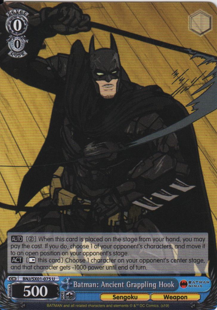 Batman: Ancient Grappling Hook - BNJ/SX01-075 U