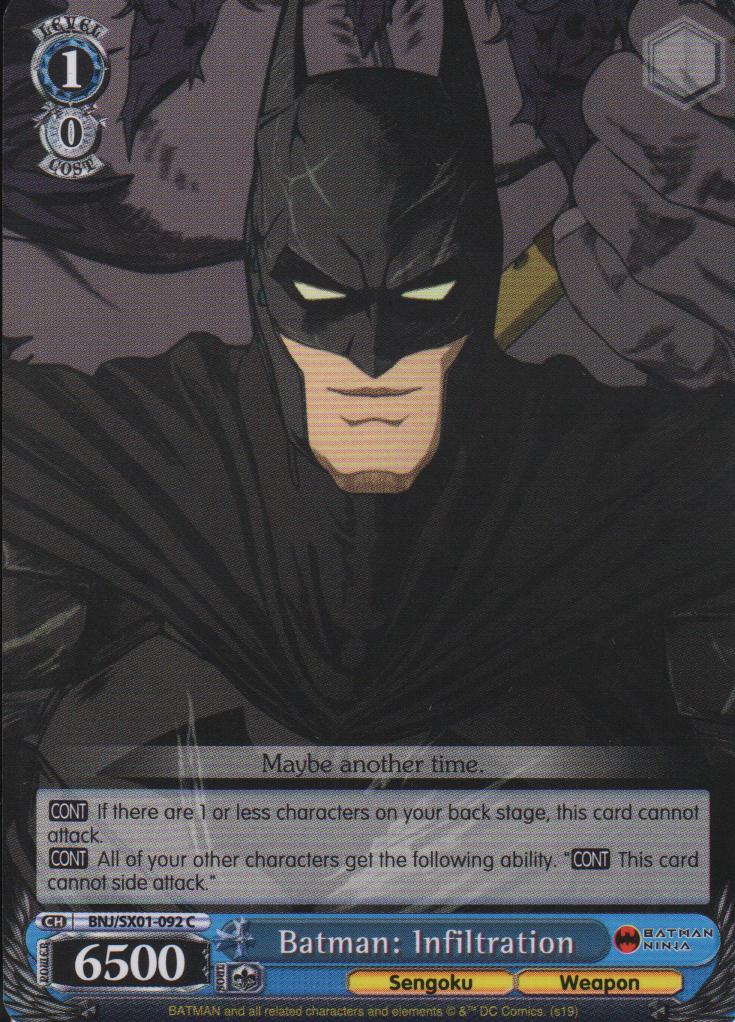 Batman: Infiltration - BNJ/SX01-092 C