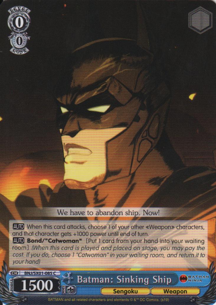 Batman: Sinking Ship - BNJ/SX01-085 C