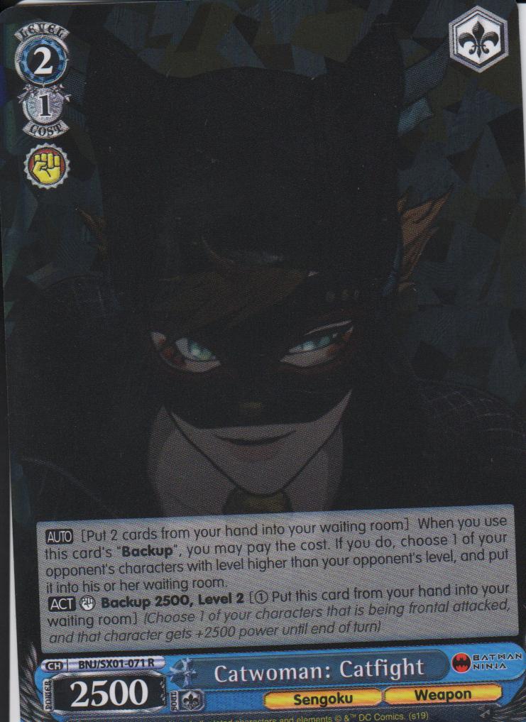 Catwoman: Catfight - BNJ/SX01-071 R