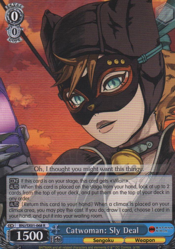 Catwoman: Sly Deal - BNJ/SX01-068 R
