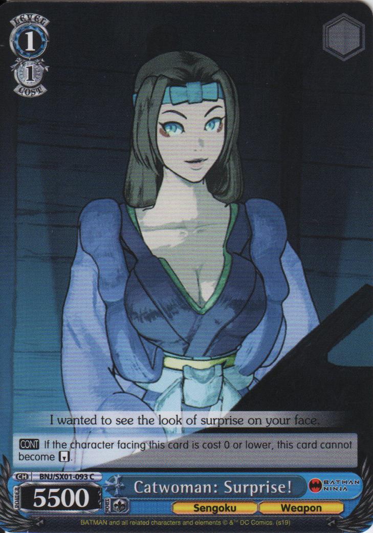 Catwoman: Surprise! - BNJ/SX01-093 C