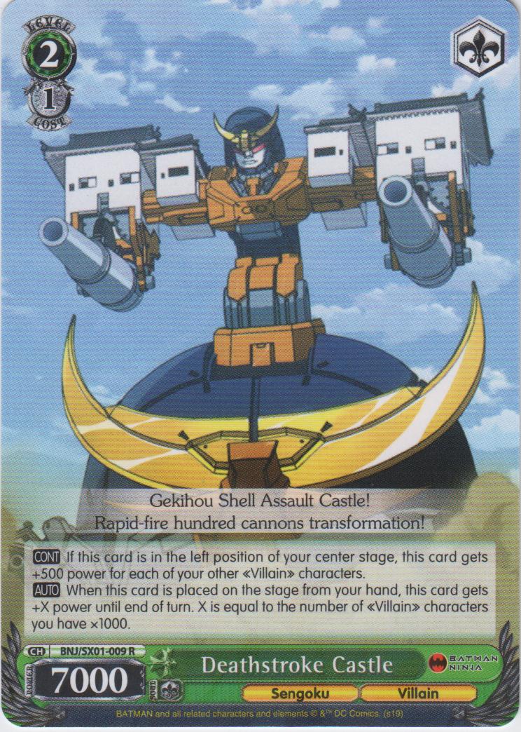 Deathstroke Castle - BNJ/SX01-009 R