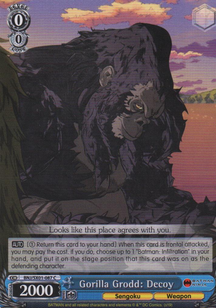 Gorilla Grodd: Decoy - BNJ/SX01-087 C