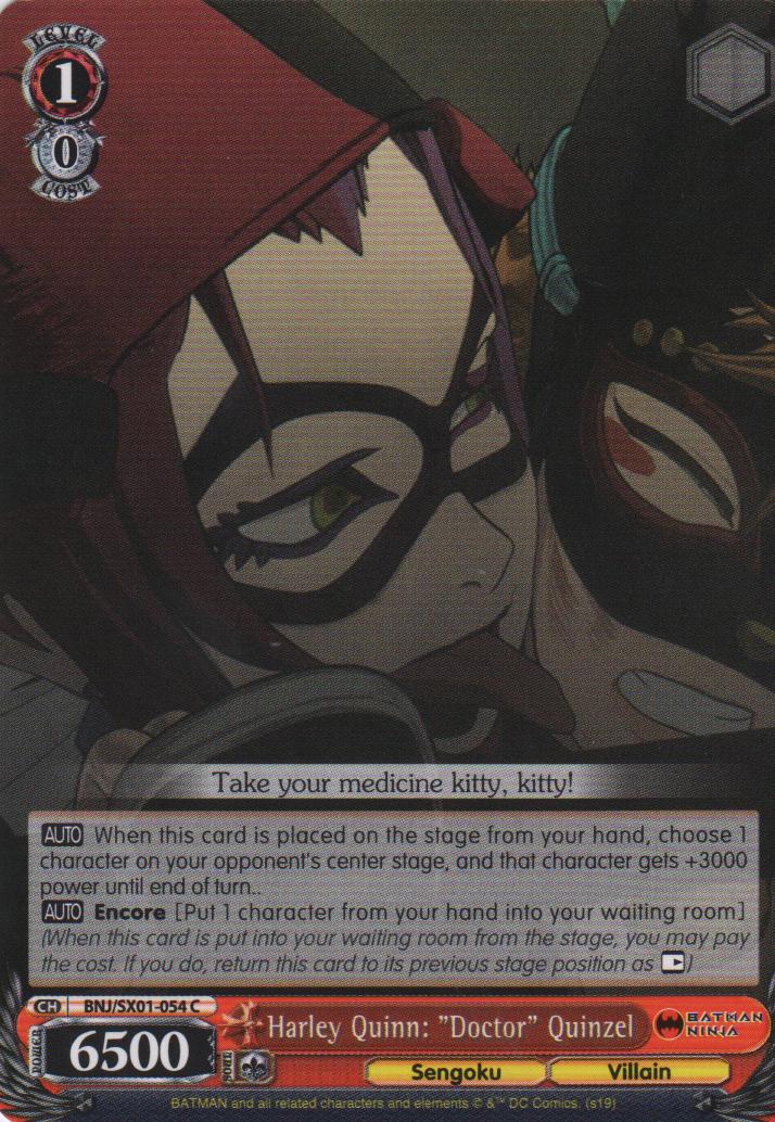 Harley Quinn: Docter Quinzal - BNJ/SX01-054 C