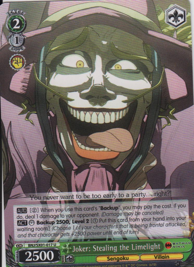 Joker; Stealing the Light - BNJ/SX01-017 U