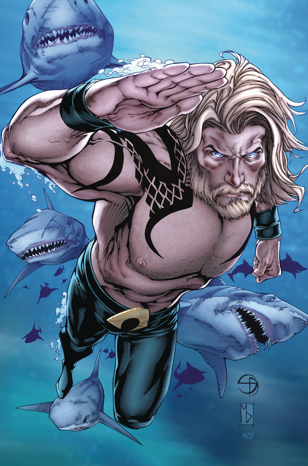 Aquaman #54 Card Stock Var Ed Yotv (STL134357)