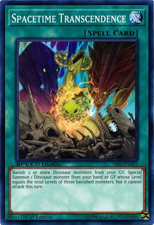 Spacetime Transcendence - SS03-ENA19 - Common - 1st Edition