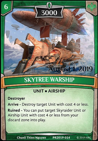 Skytree Warship (Stamped)