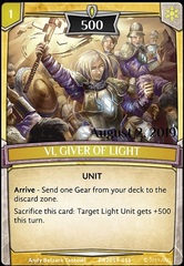 Vi, Giver of Light (Stamped)