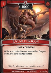 Juvenile Dragon (Stamped)