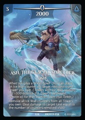 Ash, the Glacial Sorcerer (Full Art)