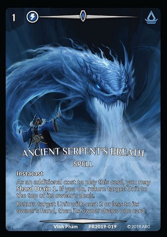 Ancient Serpents Breath (Full Art)