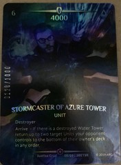 Stormcaster of Azure Tower (Serial Numbered)