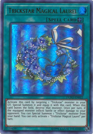 Trickstar Magical Laurel - DUPO-EN022 - Ultra Rare - Unlimited Edition