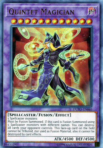 Quintet Magician - DUPO-EN040 - Ultra Rare - Unlimited Edition