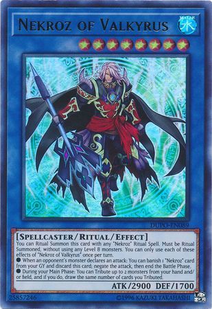 Nekroz of Valkyrus - DUPO-EN089 - Ultra Rare - Unlimited Edition